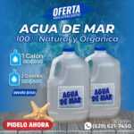 Agua de mar pura – Galón de 128 oz | Cayena Shop