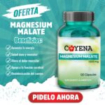 Magnesio Malato – Energía celular y alivio muscular | Cayena Shop