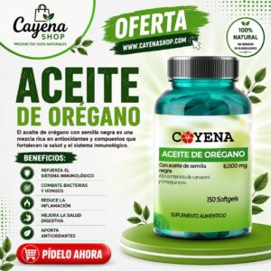 Aceite de Oregano en Softgels