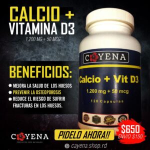 Calcio con Vit D3