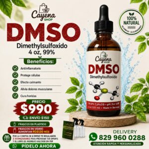 DMSO Dimethylsulfoxido 4 oz