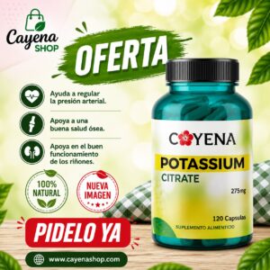 Potasio citrato