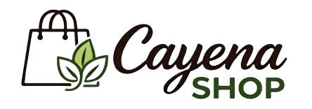 Logo del sitio CayenaShop, tienda de productos naturales y suplementos en Santo Domingo