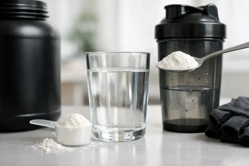 Cómo tomar creatina monohidratada sin complicarte