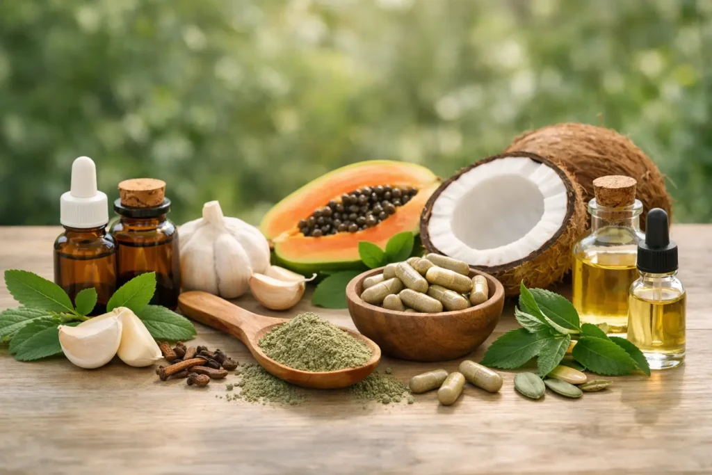 Productos para desparasitación natural: cómo elegir